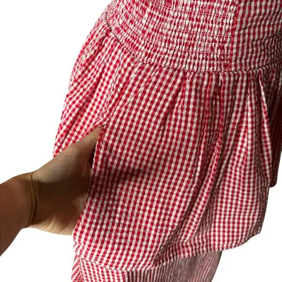 ROSIE ASSOULIN Boogie Woogie Bugle Boy Dress in Seersucker Gingham Women's 2 NWT - Picture 6 of 13